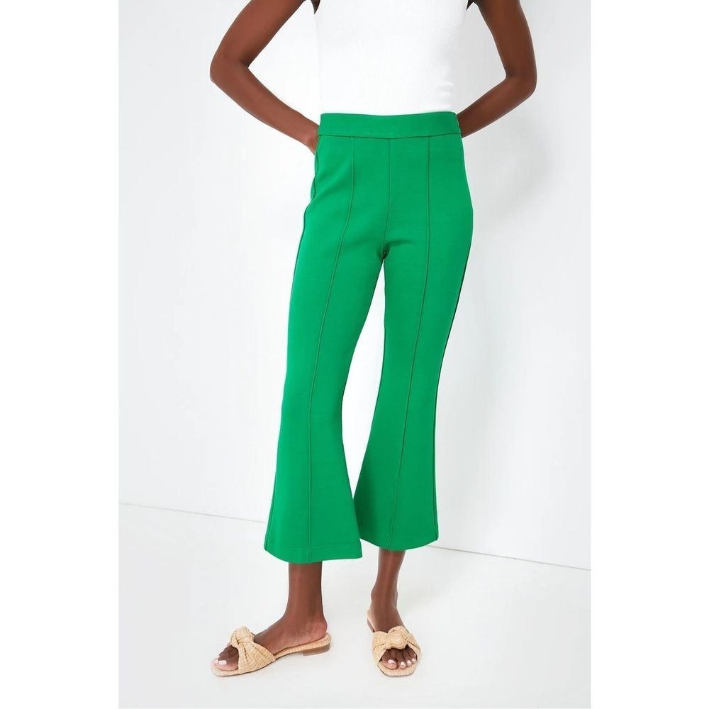 Tuckernuck Atlantic-Pacific Penny Kick Flare‎ Pant Size XXL Kelly Green Stretch